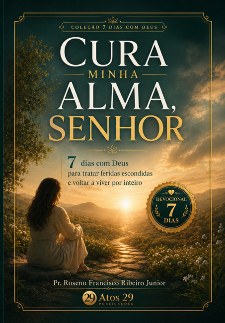 Capa do livro Cura Minha Alma, Senhor